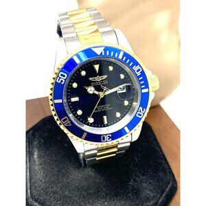 Invicta Men's Watch 26972 Pro Diver Blue Dial 2-Tone Stainless Steel Quartz 40mm